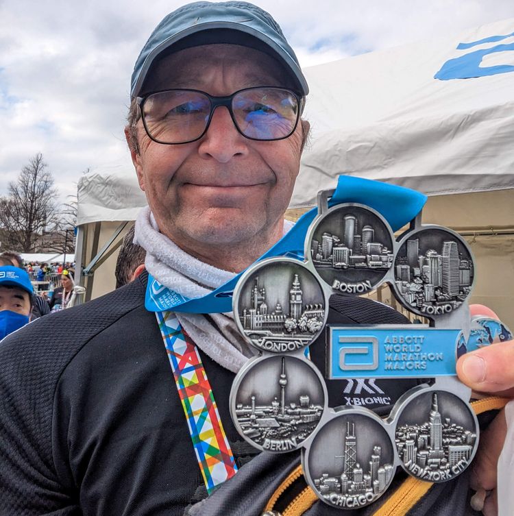 Abbott World Marathon Majors — Six Star finisher medal — All photos by author