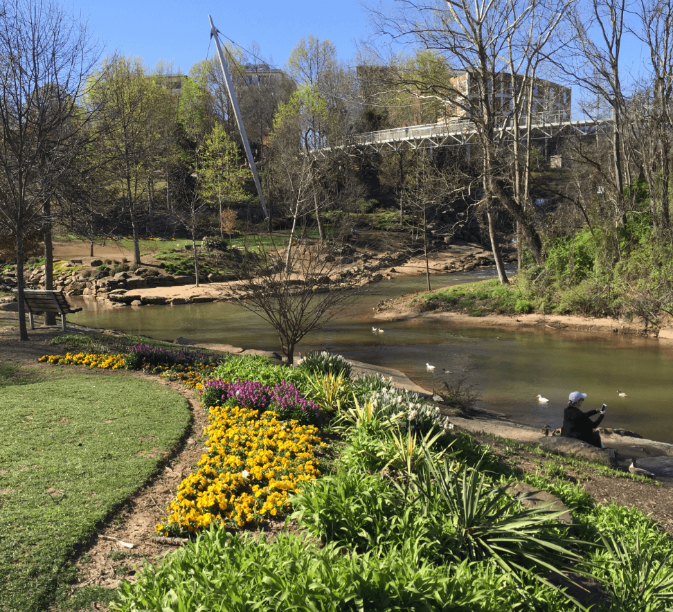 Flower gardens along a river - Moral Letters to Lucilius