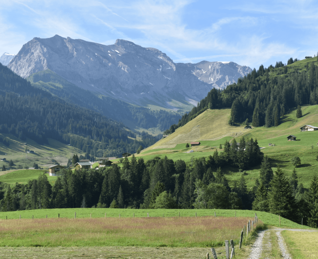 Meadows in Swiss alps - Moral Letters to Lucilius