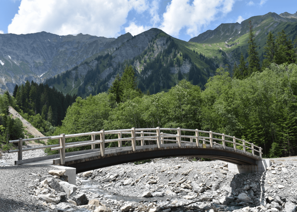 Bridge over rocky river - Moral Letters to Lucilius