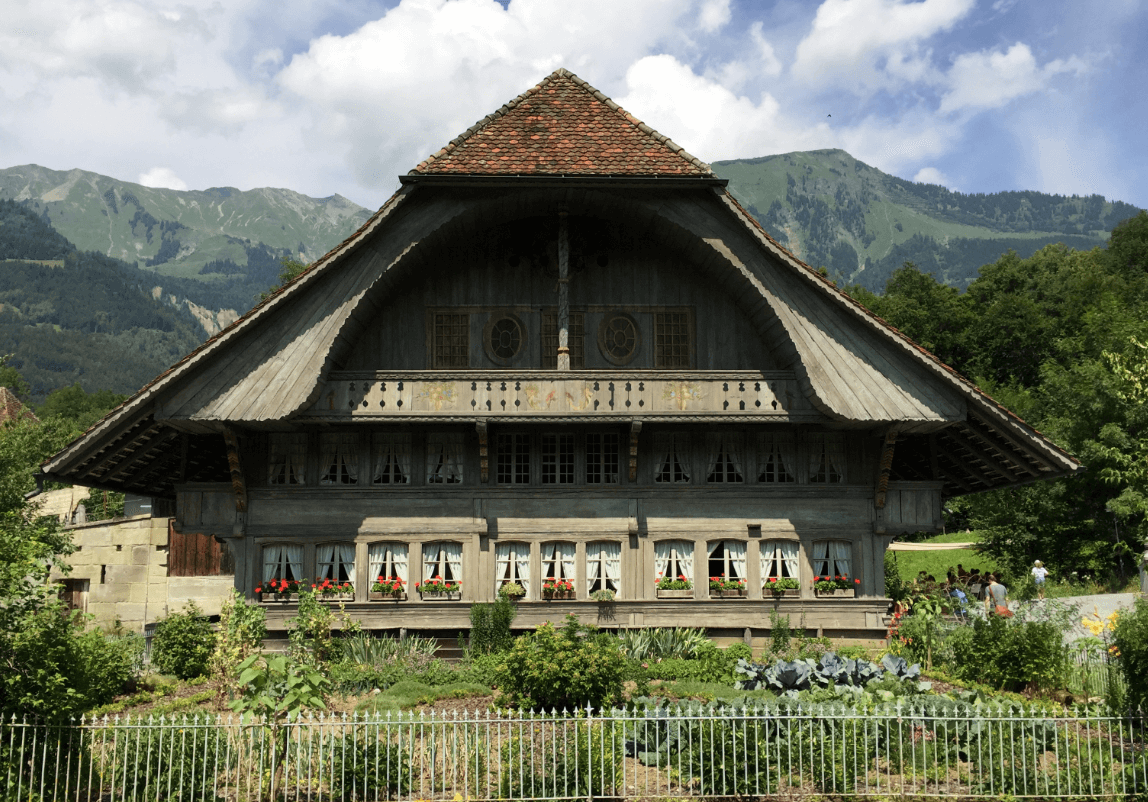 Traditional alpine farmhouse - Moral Letters to Lucilius