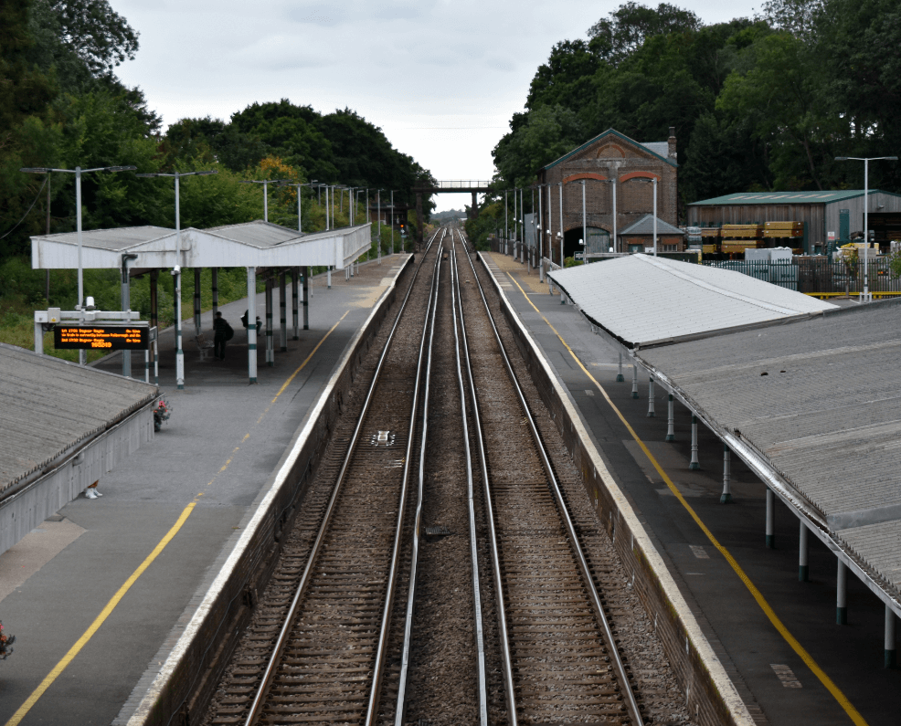 Parallel train tracks disappearing into the distance - Moral Letters to Lucilius